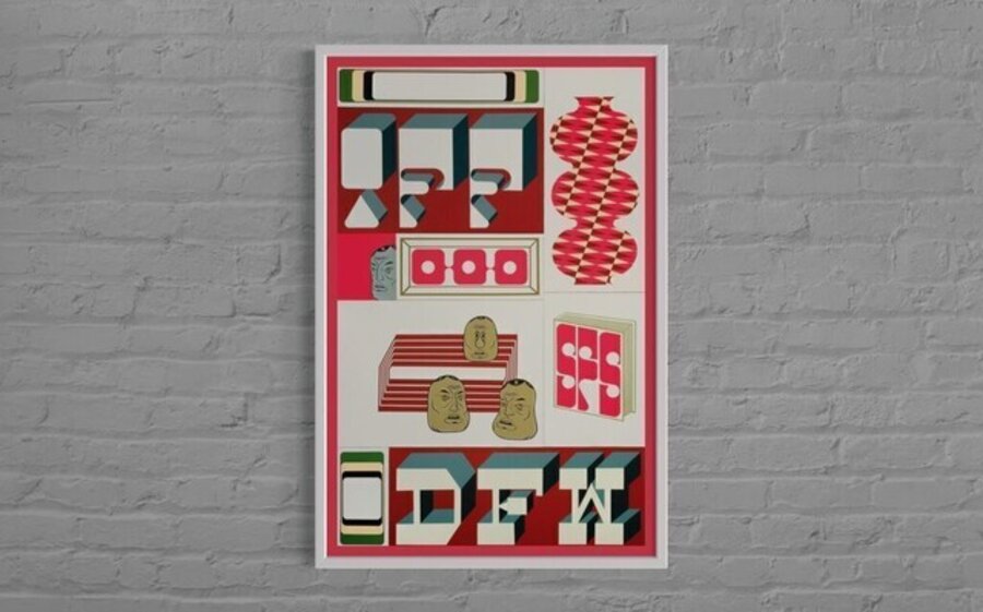 Untitled (Twist silkscreen