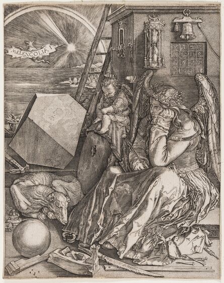 Johannes WIERIX, ‘Melencolia I, after Albrecht Dürer’, 1602