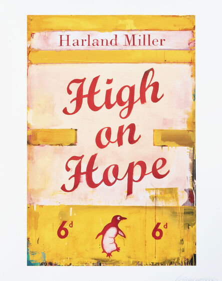 Harland Miller, ‘High On Hope’, 2019