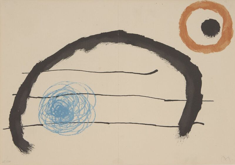 Joan Miró, ‘Obra Inedita Recent’, 1964, Print, Lithograph in colours on Guarro wove, Roseberys