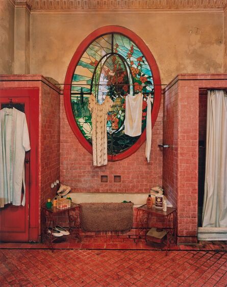 Michael Eastman, ‘Red Bathroom (Havana)’, 2002