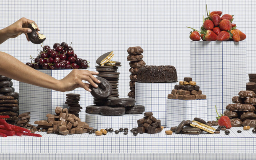 Still Life of Chocolates with Taker