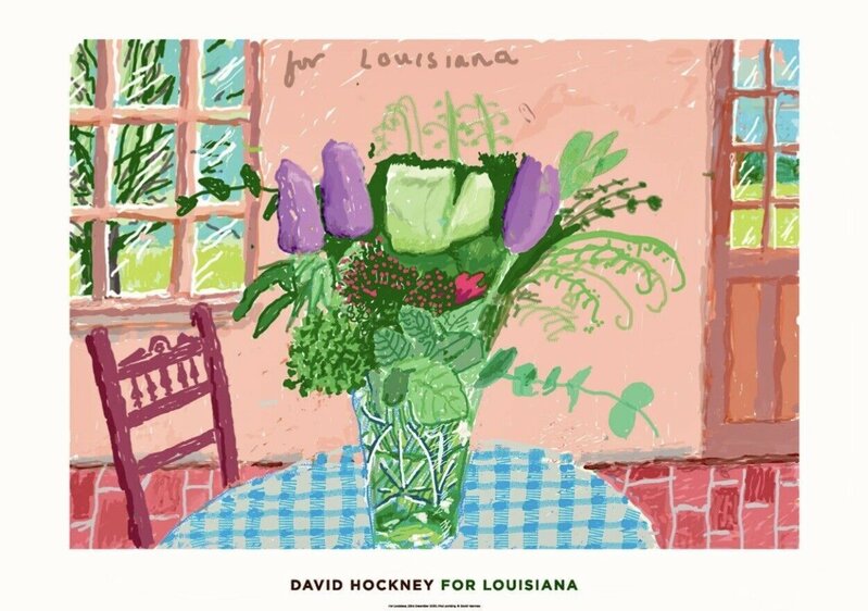 David Hockney, ‘For Louisiana’, 2020, Posters, Lithographic Poster, Mr & Mrs Clark’s