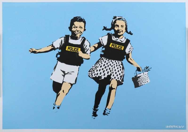 Banksy, ‘Jack & Jill’, 2005, Print, Screenprint in colours on paper, Chiswick Auctions