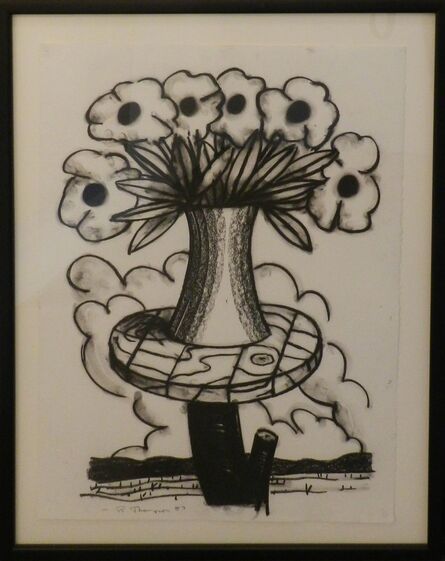 Richard Thompson, ‘Flowers in a Vase’, 1987