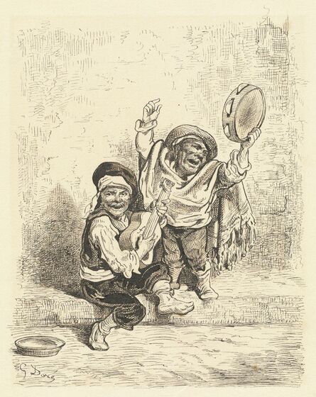 Gustave Doré, ‘Gypsy Children’