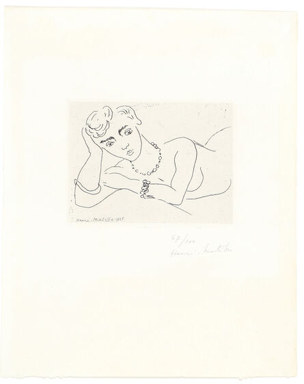 Henri Matisse, ‘Femme Allongée’, 1925