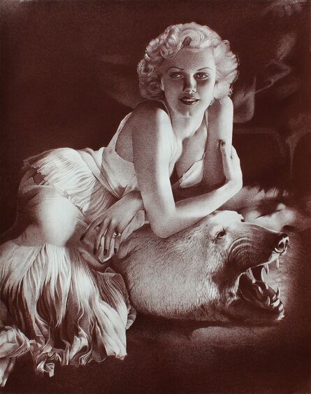 Patrick Duchamp, ‘Lady with bearskin’, 2010