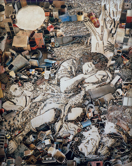Vik Muniz, ‘Diana and Endymion (Detail), after Francesco Mola (from Pictures of Junk)’, 2007