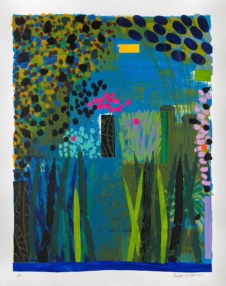 Bruce McLean, ‘Garden Blue’, 2012