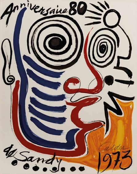 Alexander Calder, ‘Anniversaire 80 de Sandy’, 1973