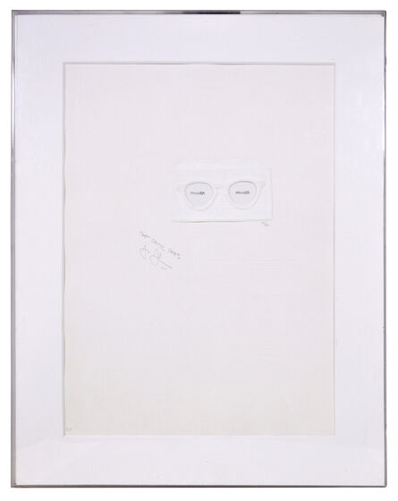 Jasper Johns, ‘Critic Sees’, 1967