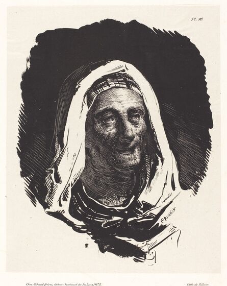 Nicolas-Toussaint Charlet, ‘Head of an Old Woman’