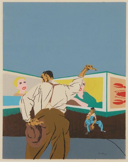Robert Gwathmey, ‘The Hitchhiker’, 1937