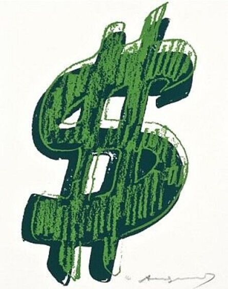 Andy Warhol, ‘ Single Dollar Sign (F&SII.278)’, 1982