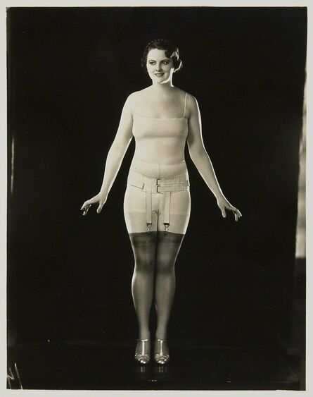 Berlei Ltd, ‘Model wearing Berlei girdle and brassiere’, ca. 1930