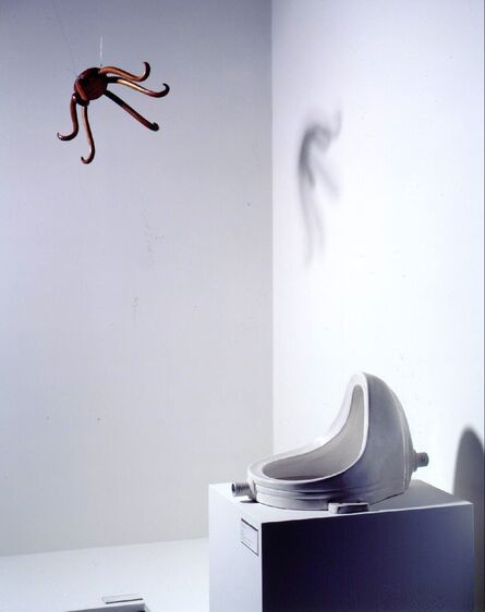 Marcel Duchamp, ‘Porte-chapeau and Fountain (R.Mutt)’, 1917