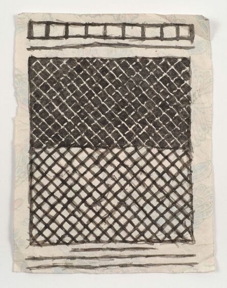 James Castle, ‘Untitled (Abstract pattern)’, n.d.