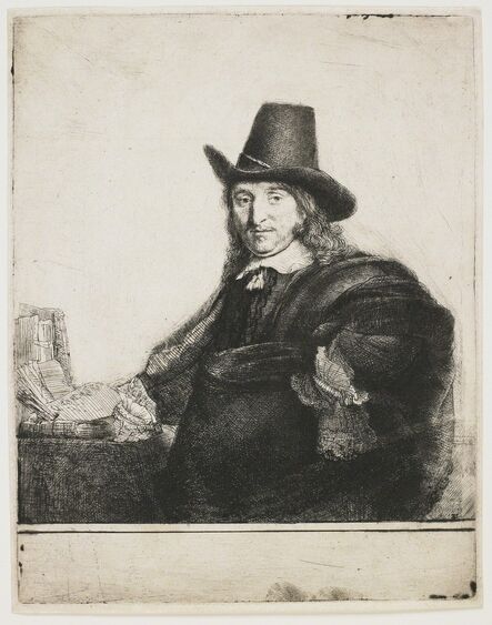 Rembrandt van Rijn, ‘Jan Asselyn (Krabbeje), painter’, 1647