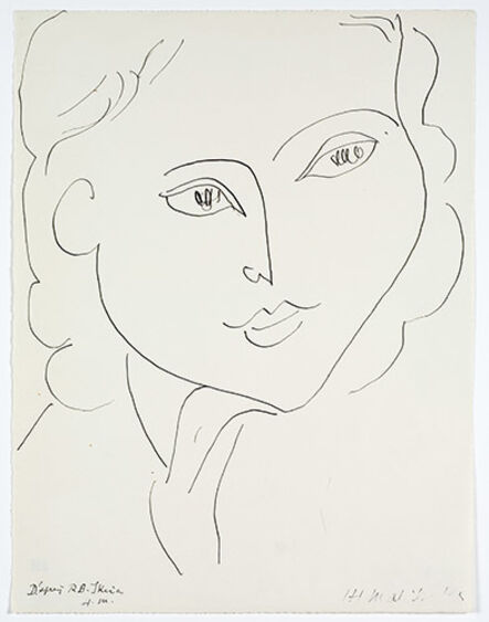 Henri Matisse, ‘After R.B. Skira’, 1948