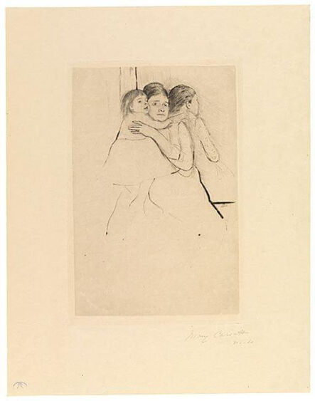 Mary Cassatt, ‘Mother Berthe Holding Her Child’, ca. 1889