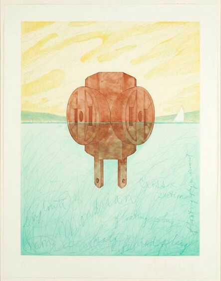 Claes Oldenburg, ‘Floating Three-Way Plug’, 1976