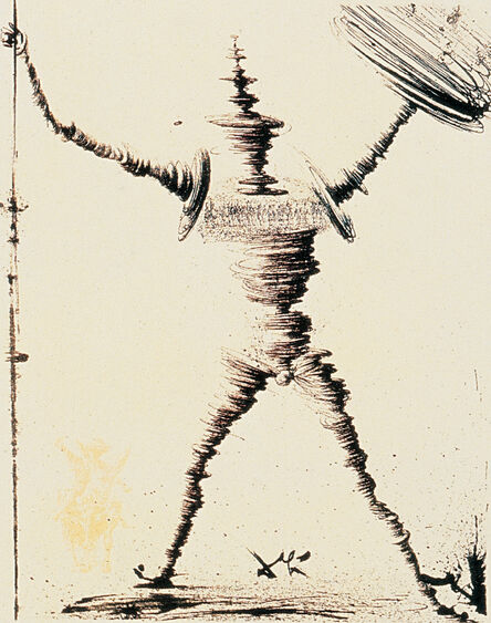 Salvador Dalí, ‘Don Quichotte - Don Quichotte’, 1957