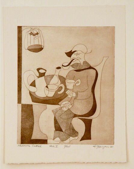 Hartwell Yeargans, ‘Morning Coffee, Variation I’, 1981
