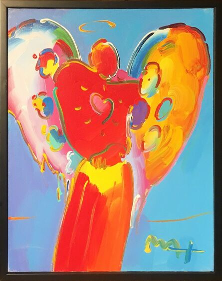 Peter Max, ‘Angel with Heart’