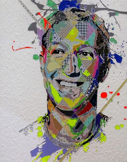 Alea Pinar Du Pre, ‘Mark Zuckerberg’, 2017