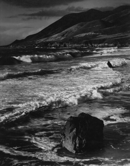 Morley Baer, ‘Winter Surf, Garrapata, Sur Coast, 1966’, 1966