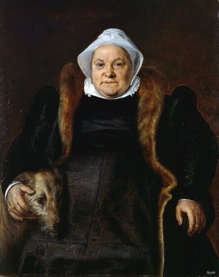 Frans Floris de Vriendt, ‘Portrait d'une vieille dame (Portrait of an Elderlly Woman) ’, 1558