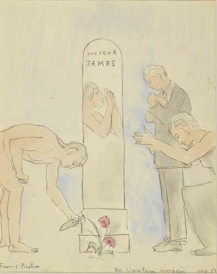 Francis Picabia, ‘Au Cimetière Monsieur’, 1931