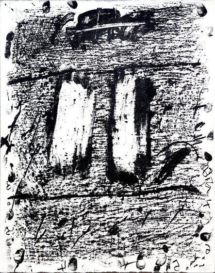 Antoni Tàpies, ‘El circulo de piedra’, 1970