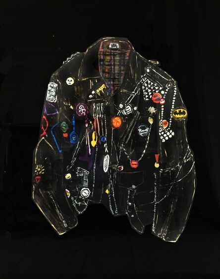 Rose Eken, ‘Jacket with Chains, Patches and Wrist Watch’, 2018