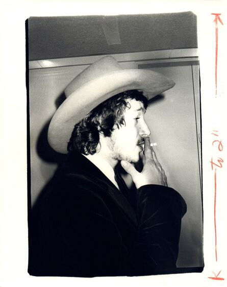 Andy Warhol, ‘Man in a Cowboy Hat Smoking’, 1970s