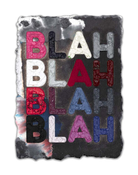 Mel Bochner, ‘Blah, Blah, Blah’, 2010