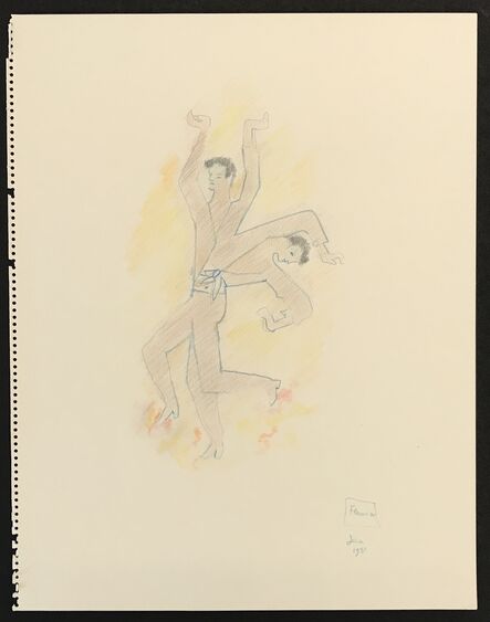 Jean Cocteau, ‘Flamenco Dancer’, 1951