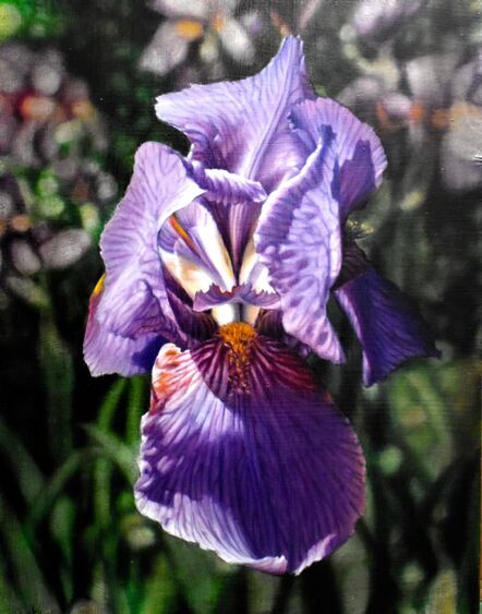 Gregory Block, ‘Purple Iris 2’, ca. 2020