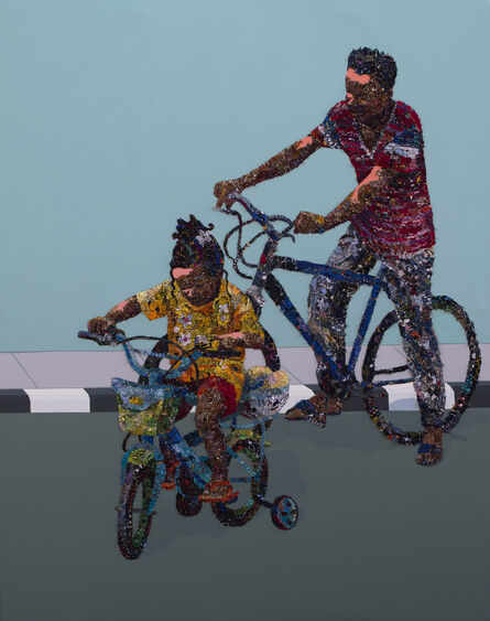 Marcellina Akpojotor, ‘Wheels on the Street’, 2021