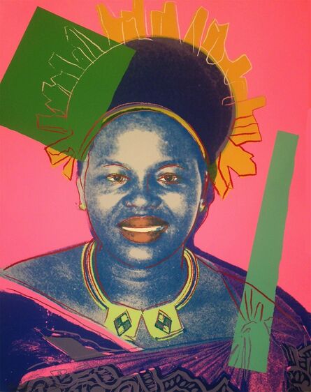 Andy Warhol, ‘Queen Ntombi Twala of Swaziland (FS II.346) - TP’, 1985