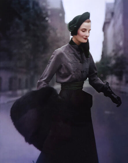 Norman Parkinson, ‘Your Best Buy In A Coat, Dovima’, 1949-printed later