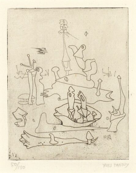 Yves Tanguy, ‘Untitled, from Solidarité’, 1938