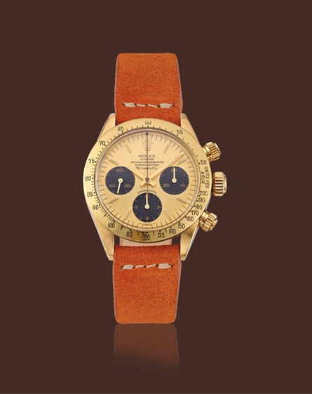 Rolex, ‘Yellow gold, ref. 6265 Daytona chronography retailed by Tiffany & Co.’
