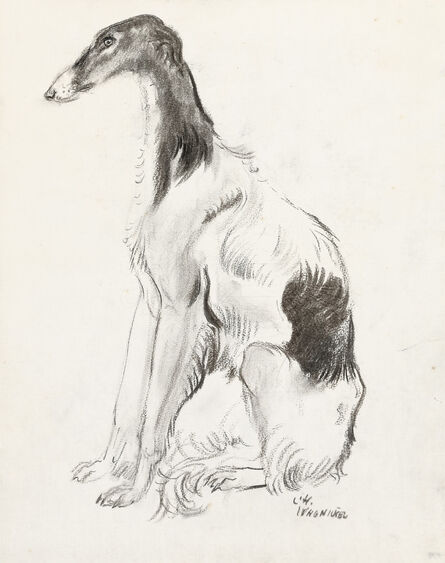Ludwig Heinrich Jungnickel, ‘Sighthound’, First half of the 20th century