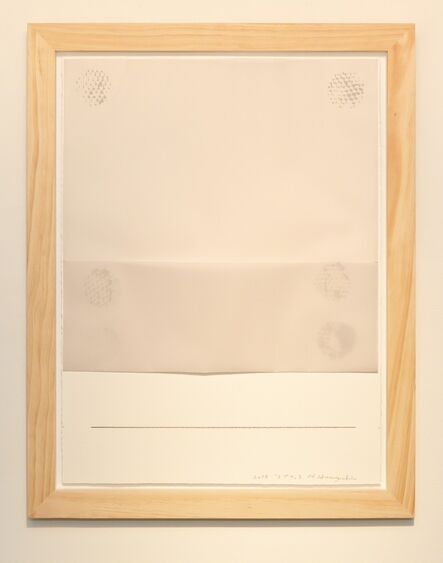Noriyuki Haraguchi 原口 典之, ‘Work on Paper 3 Gesture’, 2019