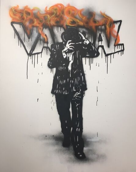 Nick Walker, ‘All I Ever Wanted Is My Name On Fire’, 2019