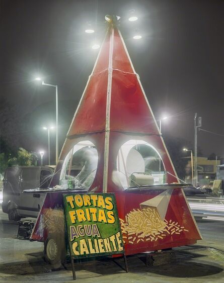 Jim Dow, ‘Pyramid Carrito Selling French Fries, Costanera, Parana, Entre Rios Province, Argentina’, 2012
