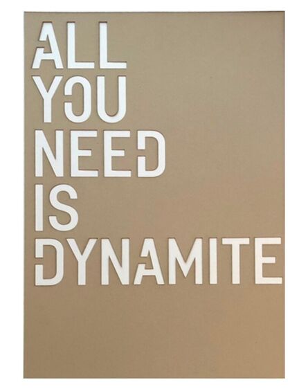 Rirkrit Tiravanija, ‘ untitled, 2021 (all you need is dynamite)’, 2021