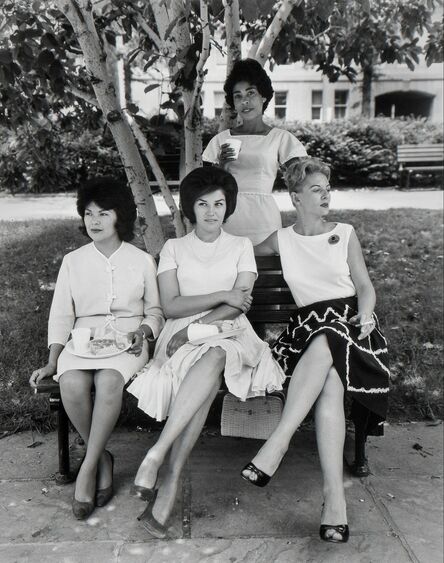 Evelyn Hofer, ‘Secretaries in Rawlings Park, Washington D.C.’, 1965